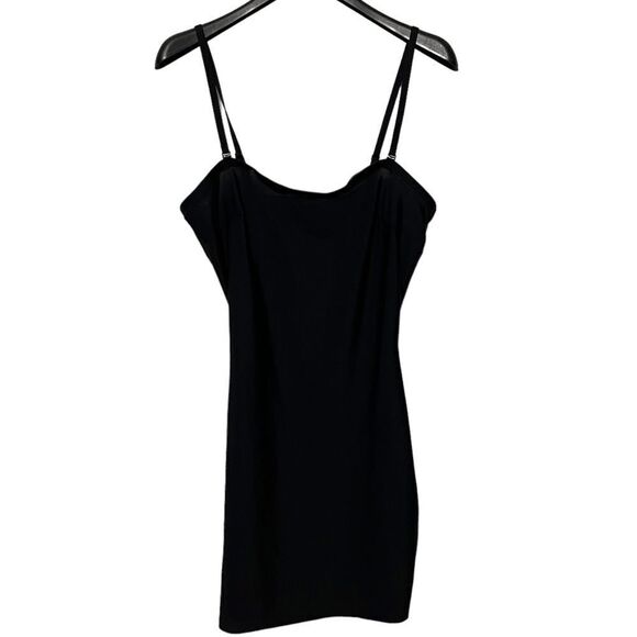NWOT ASSETS by SPANX Shaping Slip Dress Black XL - Picture 2 of 6